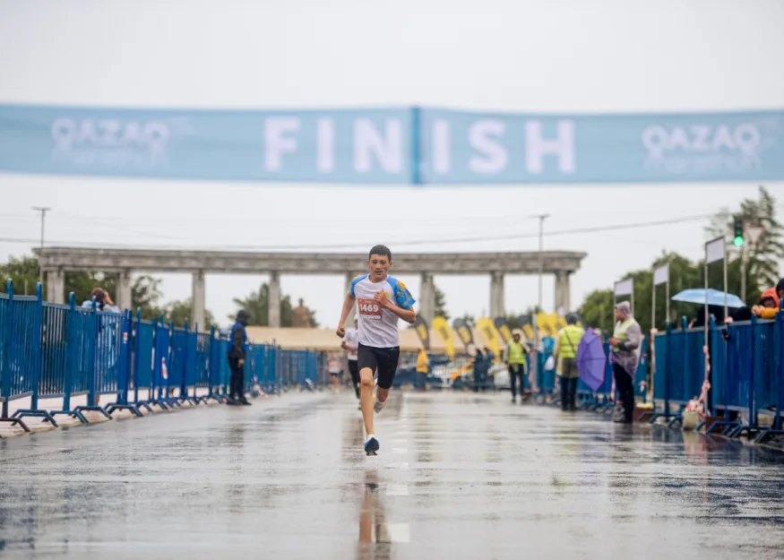 Qazaq Marathon Qonaev 2024, Конаев, Казахстан.