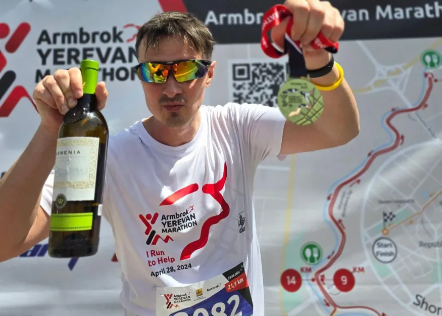 Armbrok Yerevan Marathon 2024. Марафон в Ереване. Отчет Антона Верта