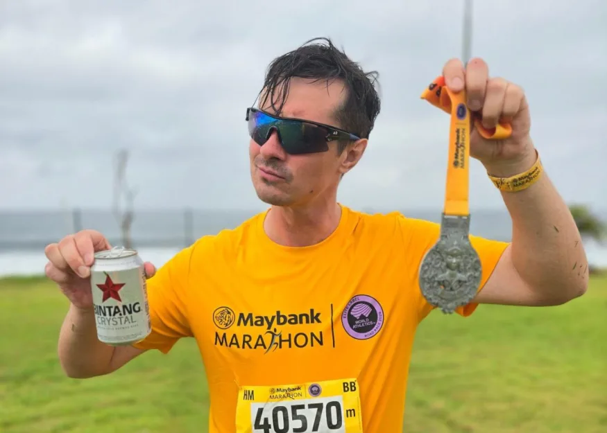 Maybank Halfmarathon 2024 – traffic jam run