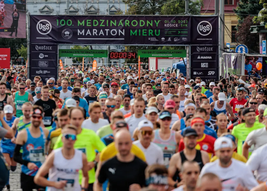 Старейший марафон Европы, Кошицкий марафон, отмечает свое столетие