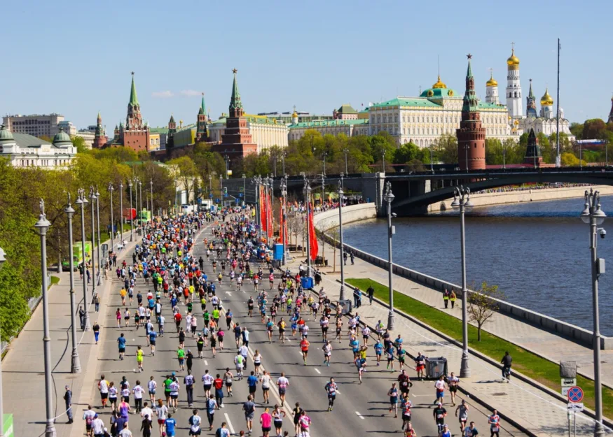 Время достижений: 26 и 27 апреля в столице пройдет Московский полумарафон