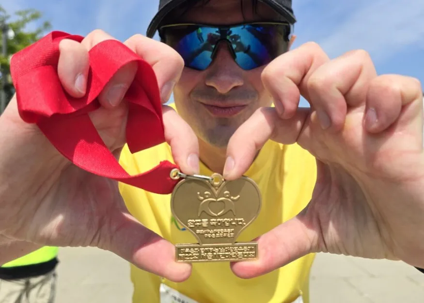 SOAAM Half Marathon 2025 - набережная Сеула, солнце, бег