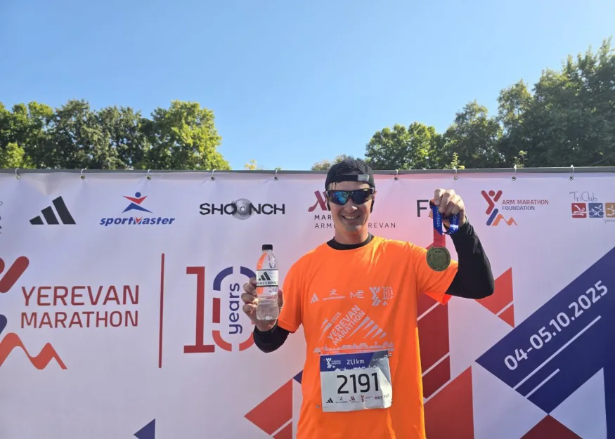 Yerevan Marathon 2025 – юбилейный 10-й забег в столице туфа. Отчёт о забеге